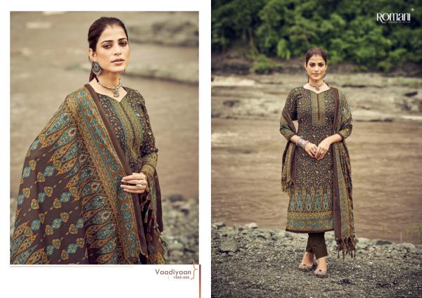 Romani Vaadiyaan Exclusive Premium Winter Wear Dress Material